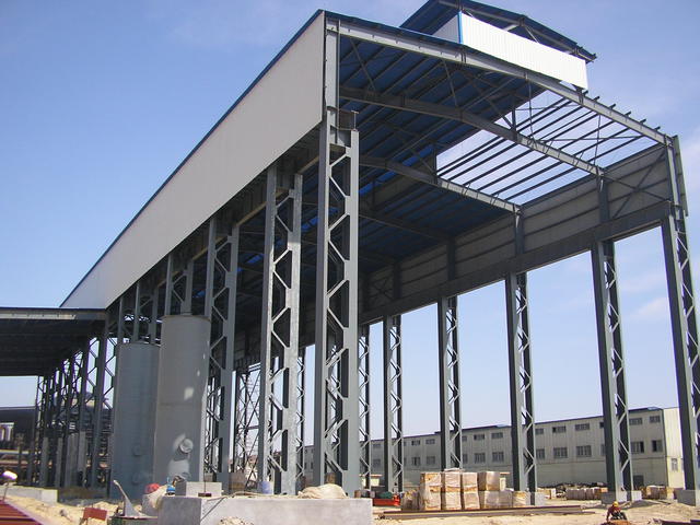 Heavy-duty Steel Structure Industrial Plant