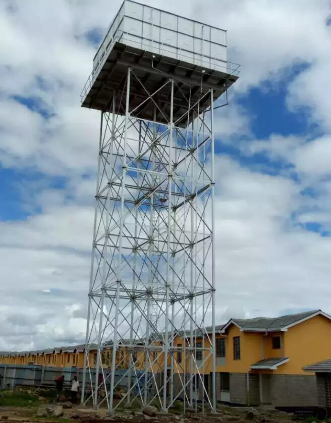 Steel structure water tower