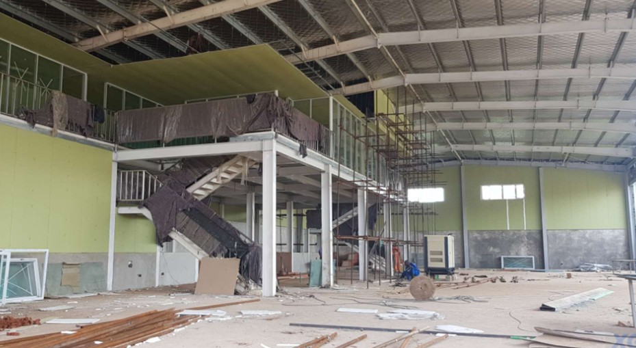 Excellent Kenya steel strcuture construction showroom for sale