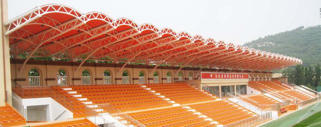 Prefabricated steel structure stadium