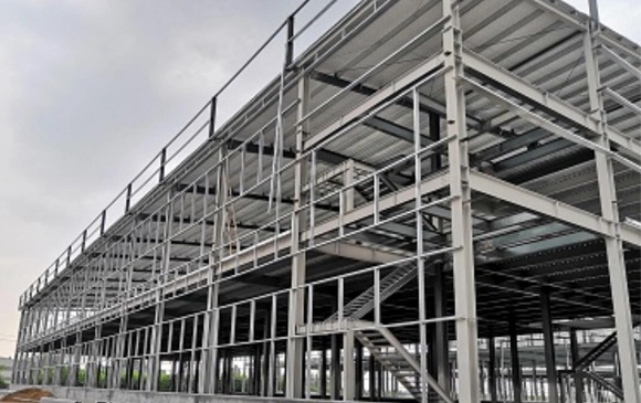 steel workshop Large span S275JR Steel for rent