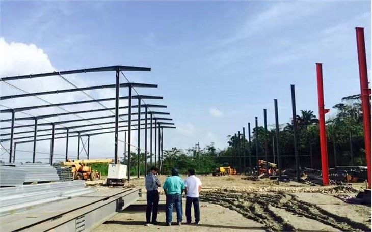 Large Scale Steel Structure Logistics Warehouse