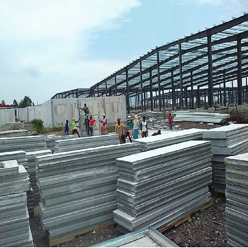 steel workshop Large span S275JR Steel for cold warehoue