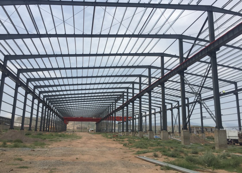 steel warehouse building in Algeria