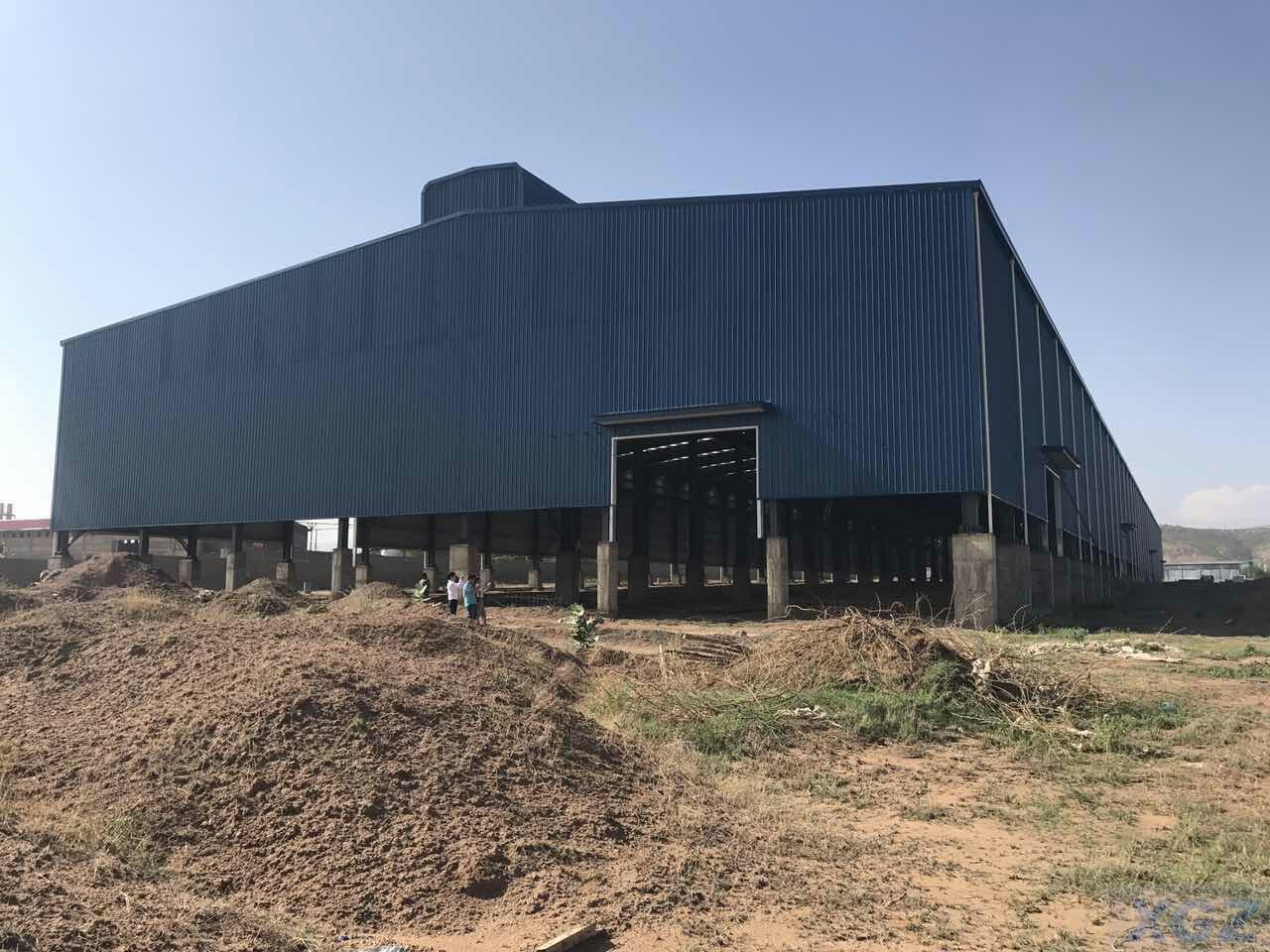Steel structure building In Ethiopia