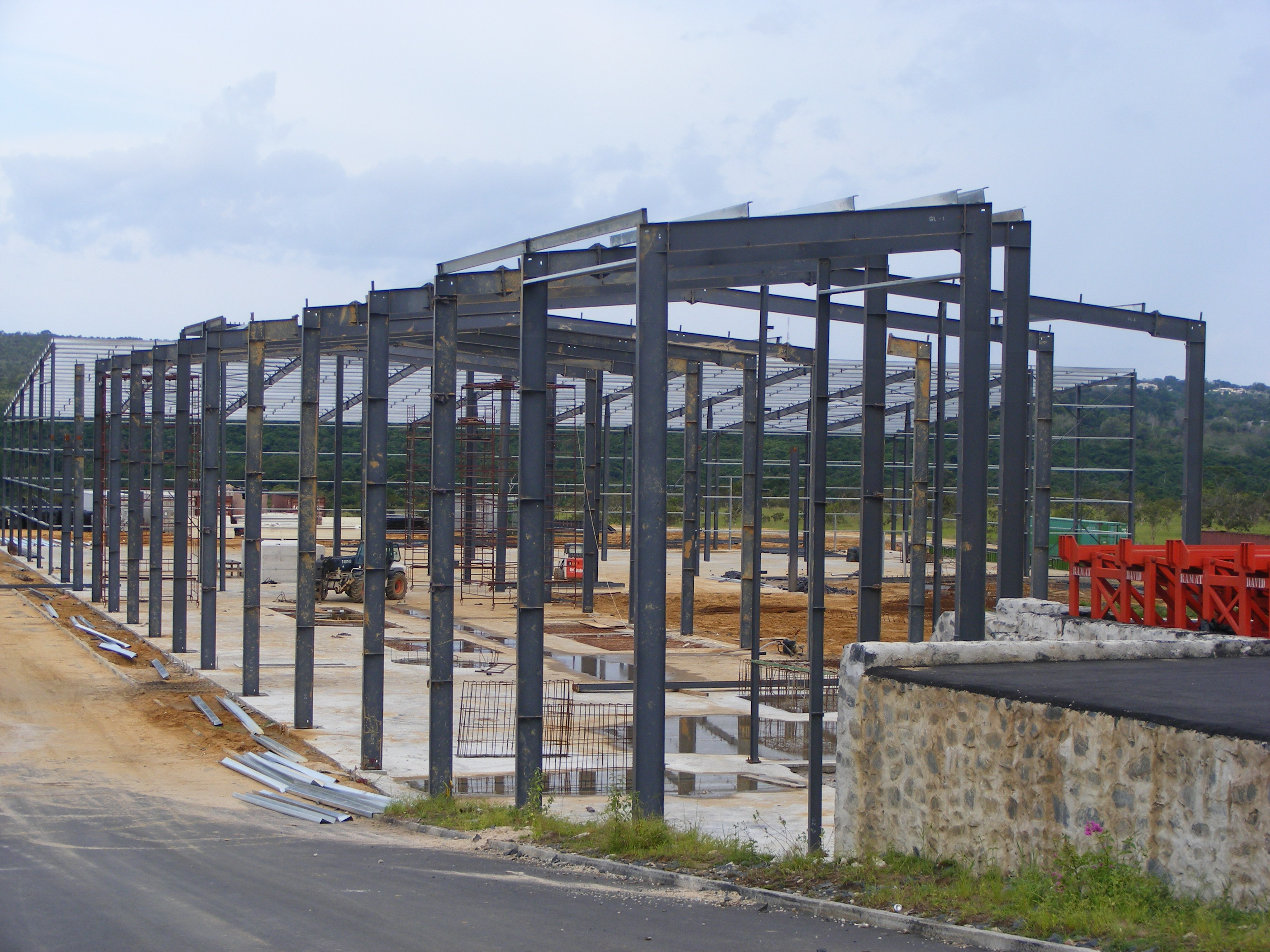 Structural Steel Pre-engineered Building In Gabon