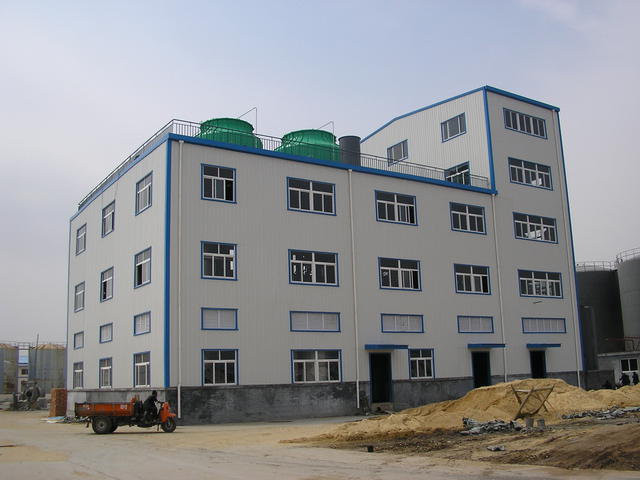 Prefabricated Multi-floor Building In Steel