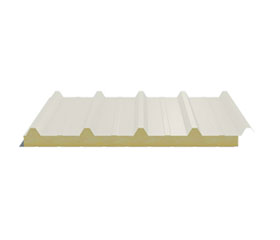 Four-wave crest lapped roof panel-polyurethane energy-saving panel