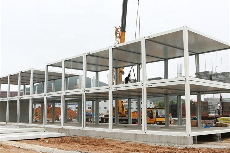Prefab Container House Made of Steel Frame