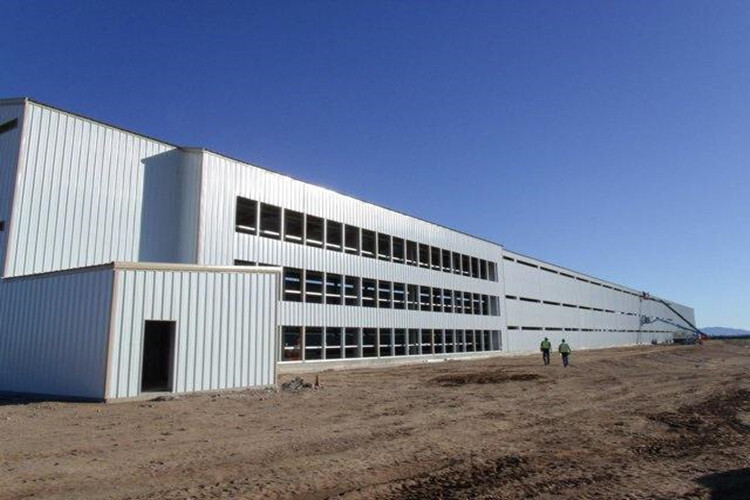 ISO Certificated Light Metal Frame Structures For Workshop Building