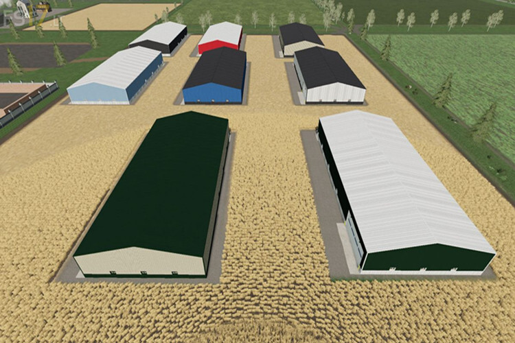 Prefabricated Warehouse Steel Structure For Logistics Trading