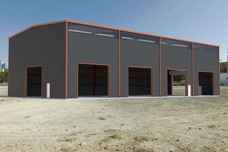 High Cost-effective Prefab Building For Warehouse Steel Structure