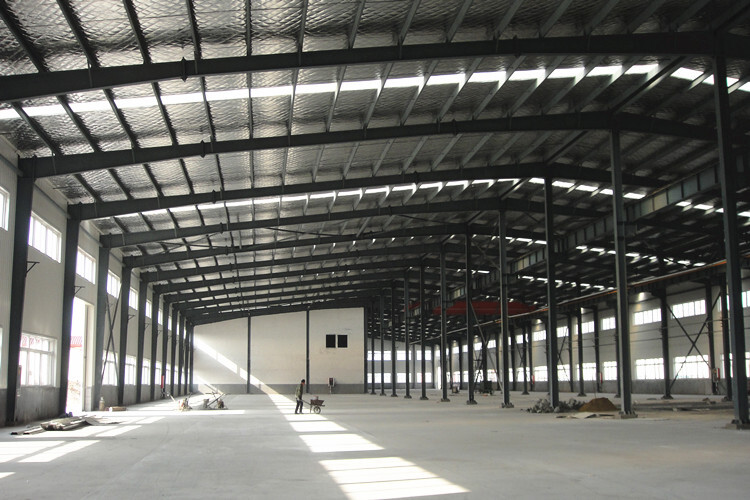 Customized Light Warehouse Steel Structure With CAD Drawing