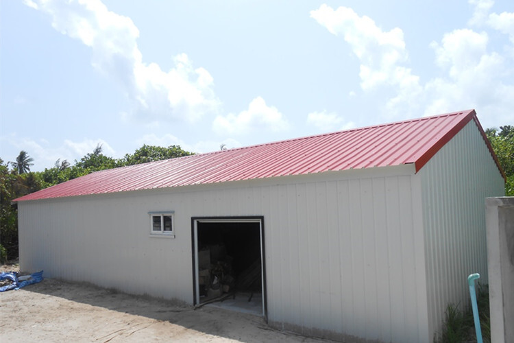 Prefabricated Commercial Steel Building For Godown 