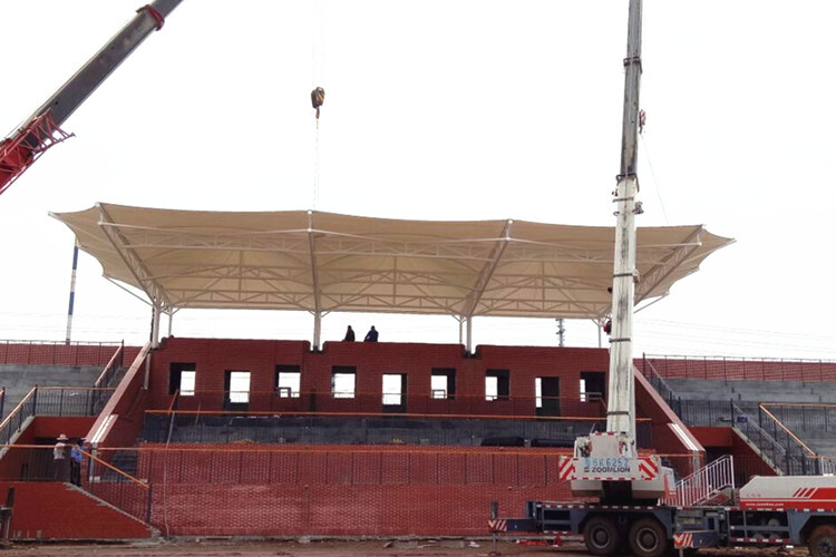 Steel Structure Roof in Stadium Construction