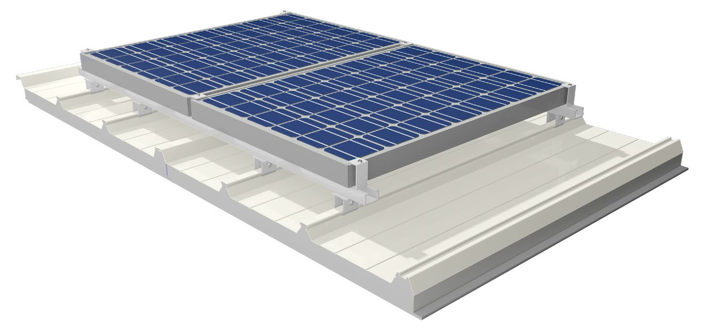 PV SOLAR ROOF SANDWICH PANEL