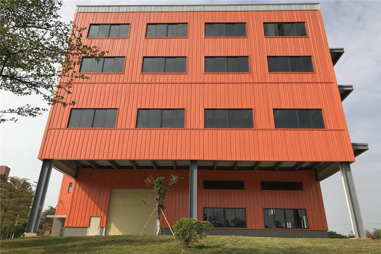 High-rise Prefabricated Steel Building For Workshop 