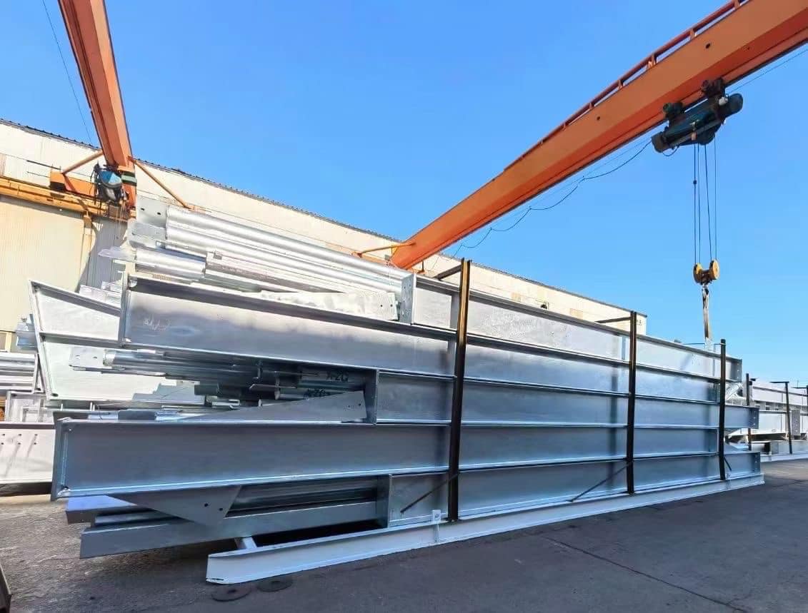 steel workshop Large span Q355 Steel for poultry
