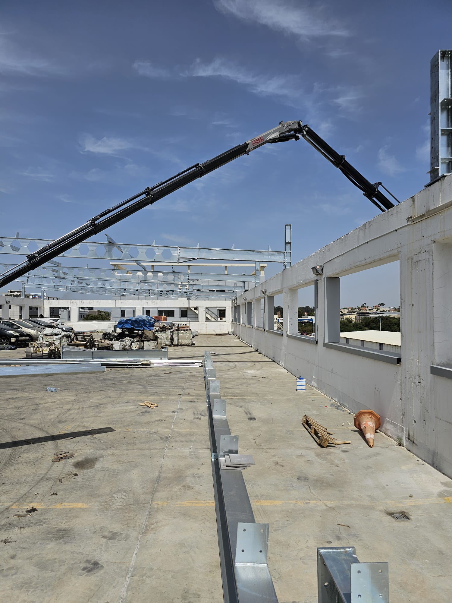 steel workshop Large span S275JR Steel for water plant